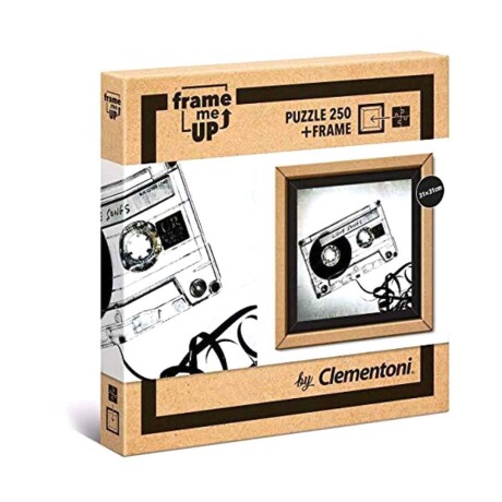 Puzzle Clementoni 250 piezas Cassete Frame Marco Encuadre 001