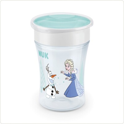 Vaso Nuk Magic Cup Frozen 8m+ Elsa 230 Ml. Vaso Nuk Magic Cup Frozen 8m+ Elsa 230 Ml.