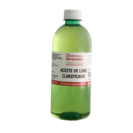 Aceite de Lino Clarificado 500 mL