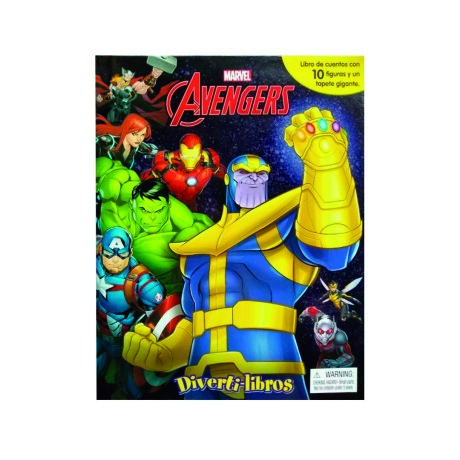 Libro Didactico Diverti libros Avengers 001