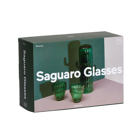 SAGUARO Vasos de vidrio (6 unidades)