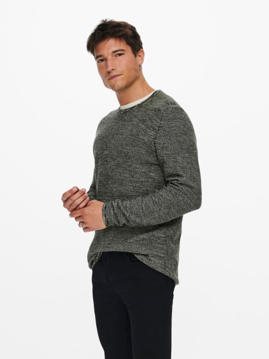 Sweater tejido Niko - Peat 