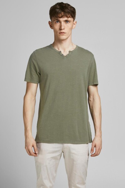 Camiseta Split Dusky Green