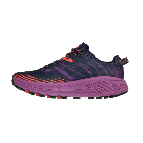 Hoka Champion Running Femenino Speedgoat 4 Purple/Coral