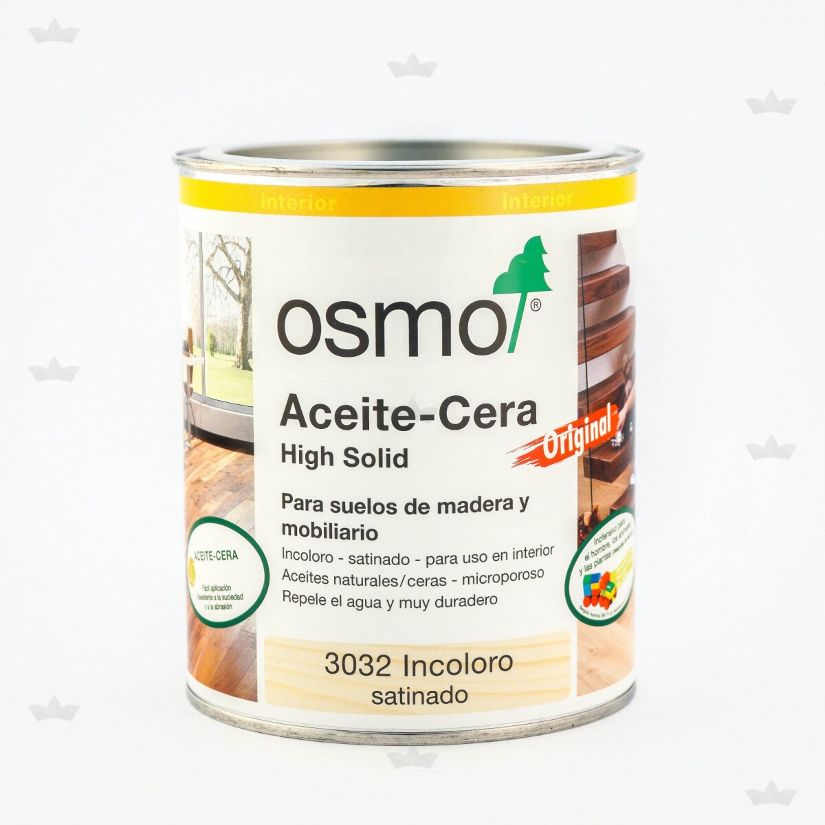 OSMO 3032 ACEITE-CERA ORIGINAL SATINADO 0.75 LT. 