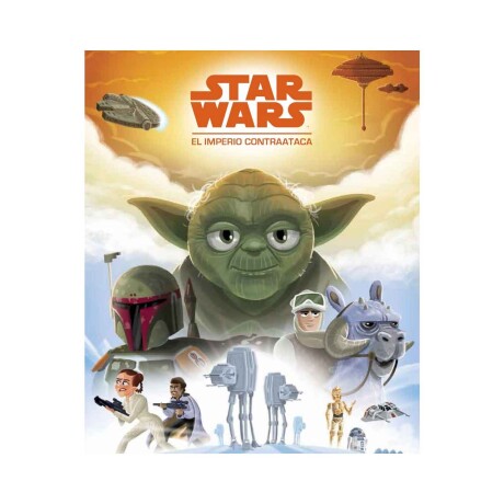 Libro Star Wars el Imperio Contraataca Maxi Libro en Tapa Dura. *\n37 cm X 27 cm 001