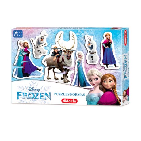 Puzzle de formas Frozen Didacta Juego de mesa 001