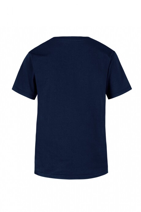 Camiseta a la base niño Azul marino