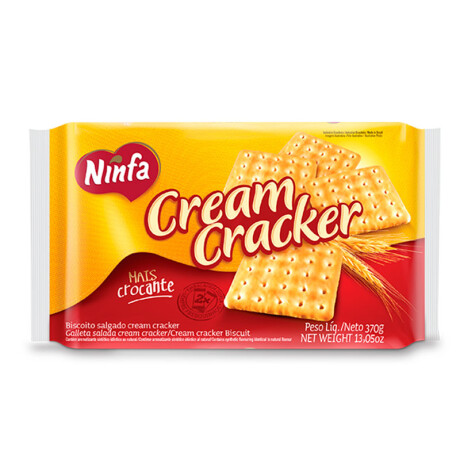 Galleta NINFA Cream Cracker 370g Galleta NINFA Cream Cracker 370g