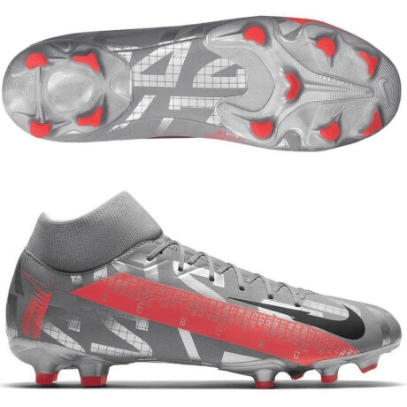 Zapato Nike Futbol 11 Superfly 7 Academy Gris Metalico Color Único