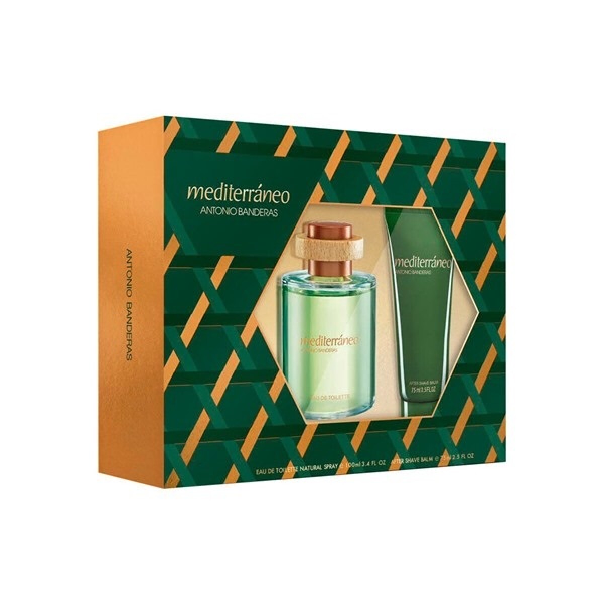 Perfume Antonio Banderas Mediterraneo 100ml + Aftershave 75 Ml 