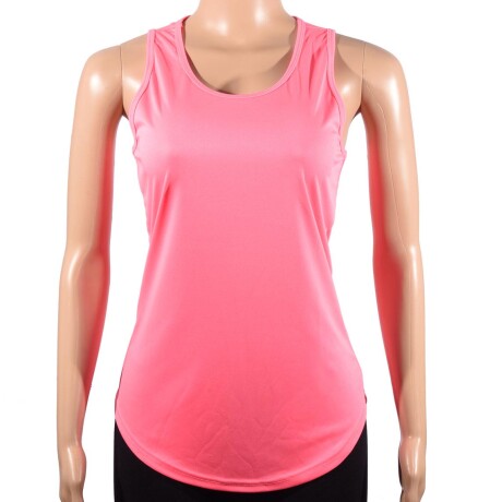 Musculosa dama Dry Fit Rosa fluo