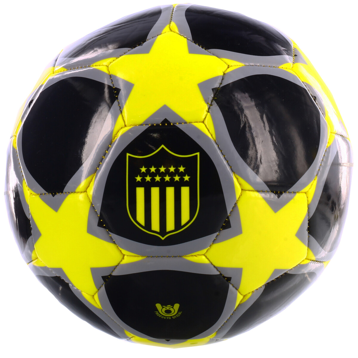 Pelota Peñarol Stars Peñarol - Negro/Amarillo/Gris 
