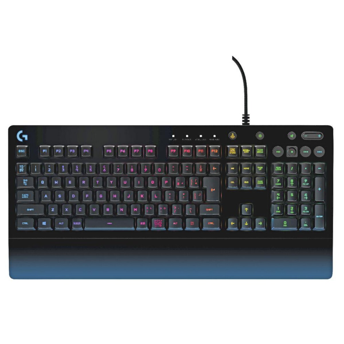Keyboard g213 prodigy logitech gaming inalambrico - Black 