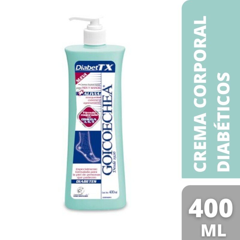Crema Corporal Goicoechea DiabetTX 400 ML