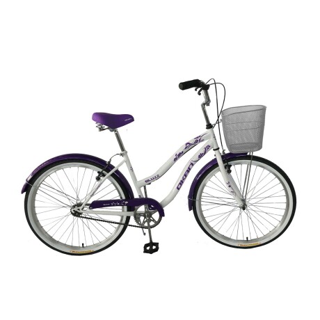Bicicleta Okan Bluzz Rodado 26 Dama BLANCO