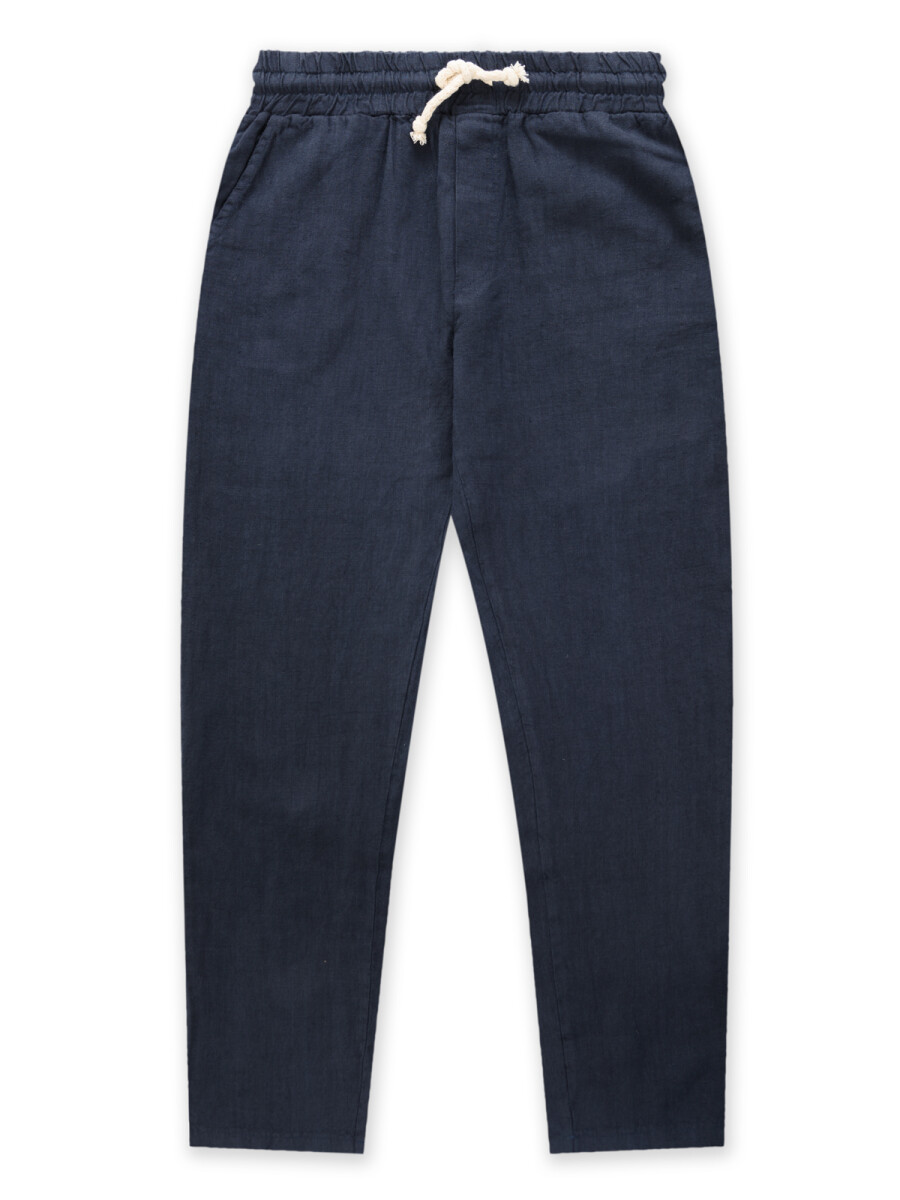Linen pants - Azul 