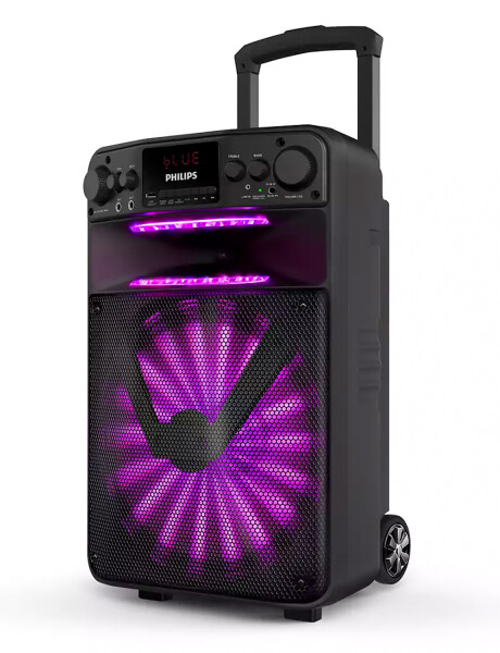 Parlante portátil Philips Party Speaker con Bluetooth y Karaoke 40W Parlante portátil Philips Party Speaker con Bluetooth y Karaoke 40W