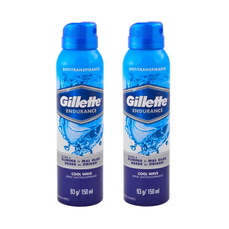 Desodorante GILLETTE Cool Wave Pack x2 Desodorante GILLETTE Cool Wave Pack x2