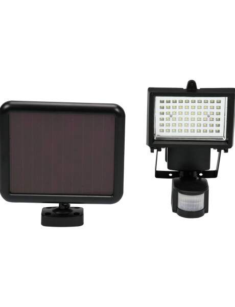 Foco proyector LED Ixec con panel solar y sensor de movimiento Foco proyector LED Ixec con panel solar y sensor de movimiento