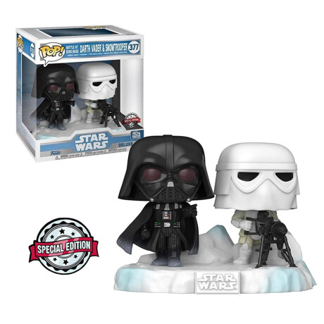 Darth Vader & Snowtrooper Star Wars [Exclusivo Deluxe Dual Pack] - 377 Darth Vader & Snowtrooper Star Wars [Exclusivo Deluxe Dual Pack] - 377