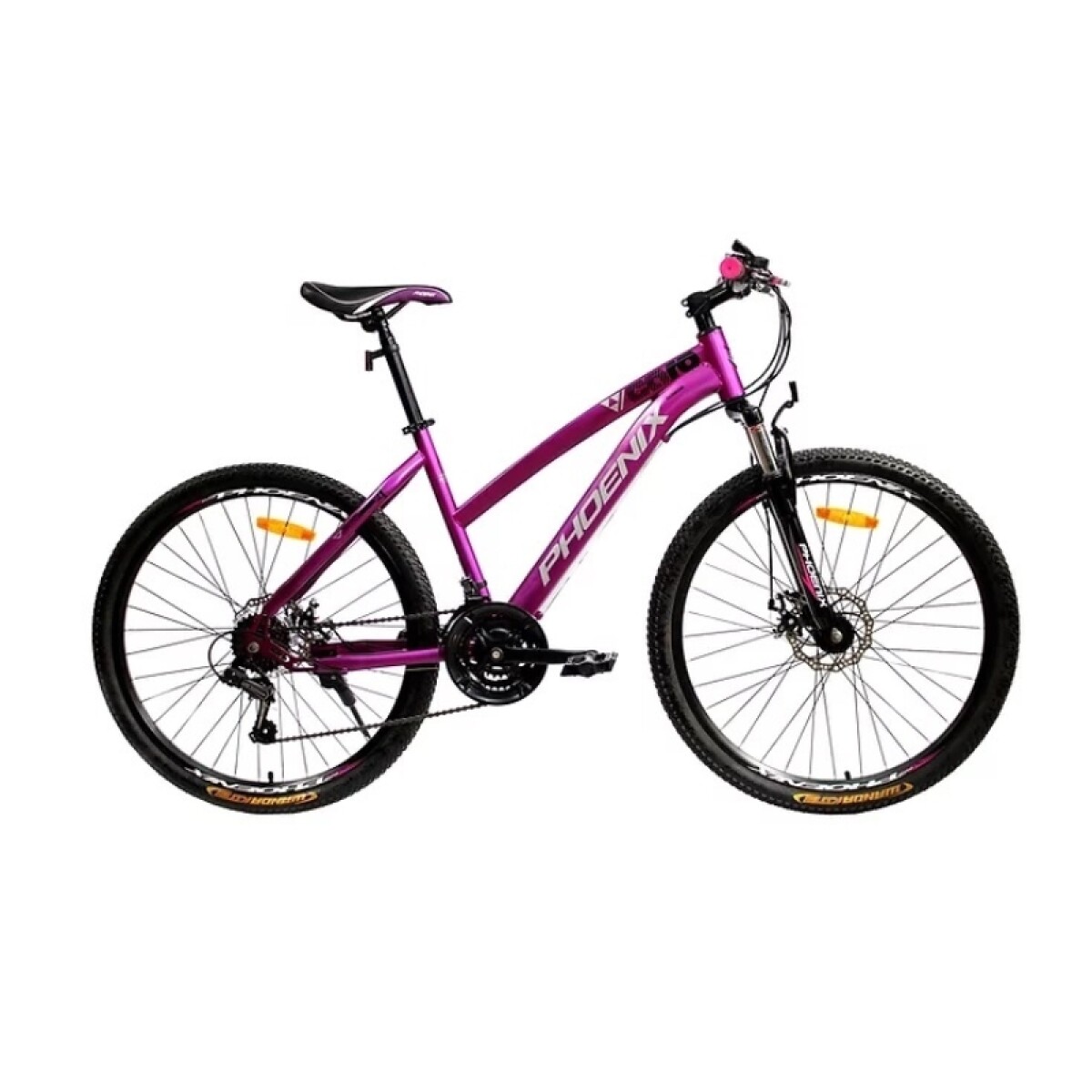 Bicicleta Phoenix Mtb Dama R.26 Caro Acero F/disco - Violeta 