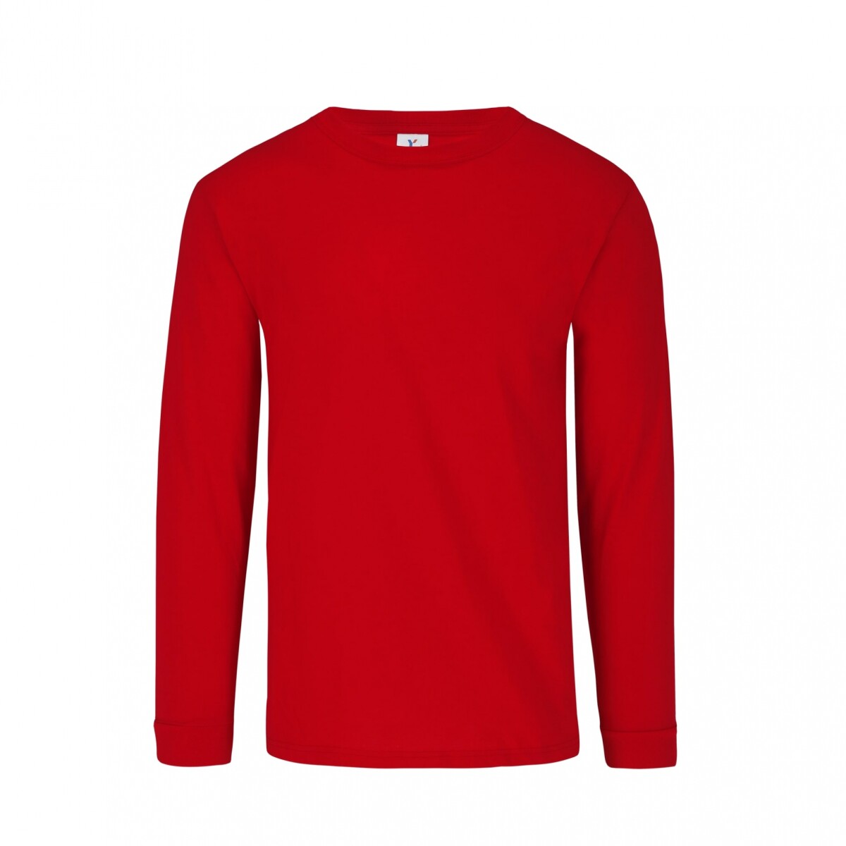 Camiseta a la base manga larga - Rojo 