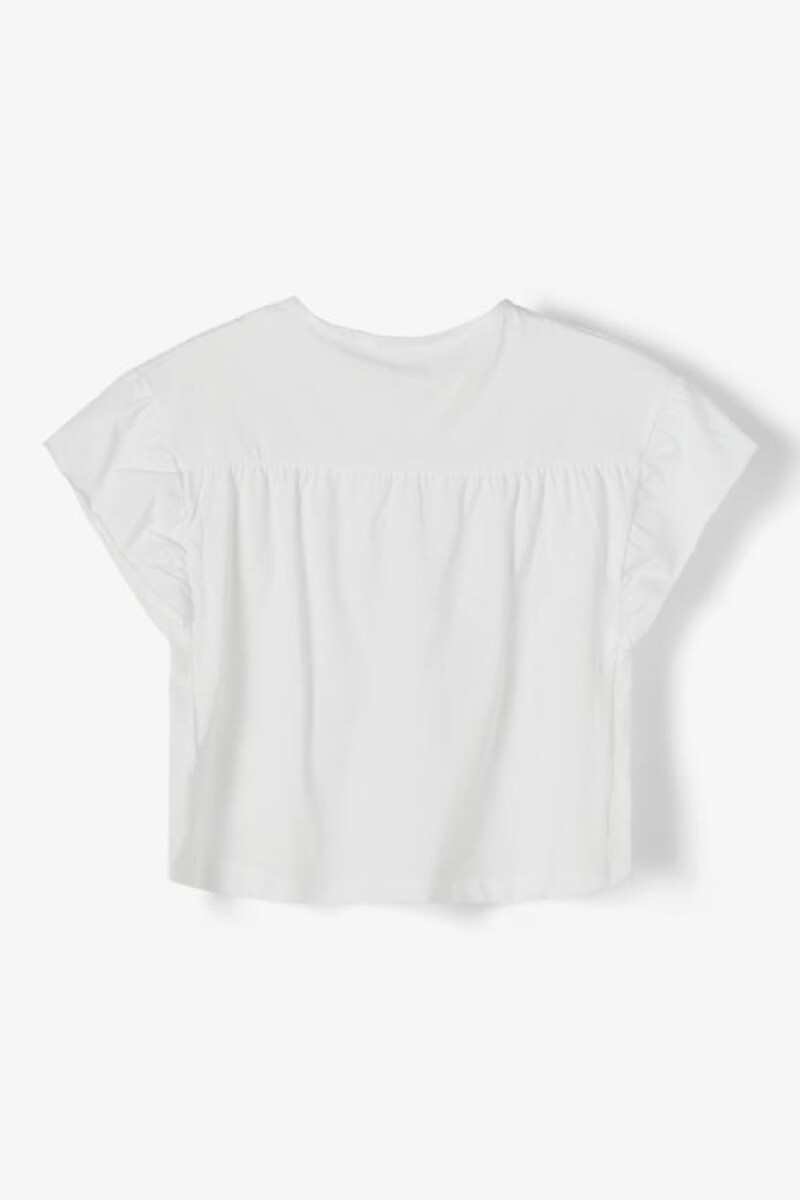 Camiseta manga corta Bright White