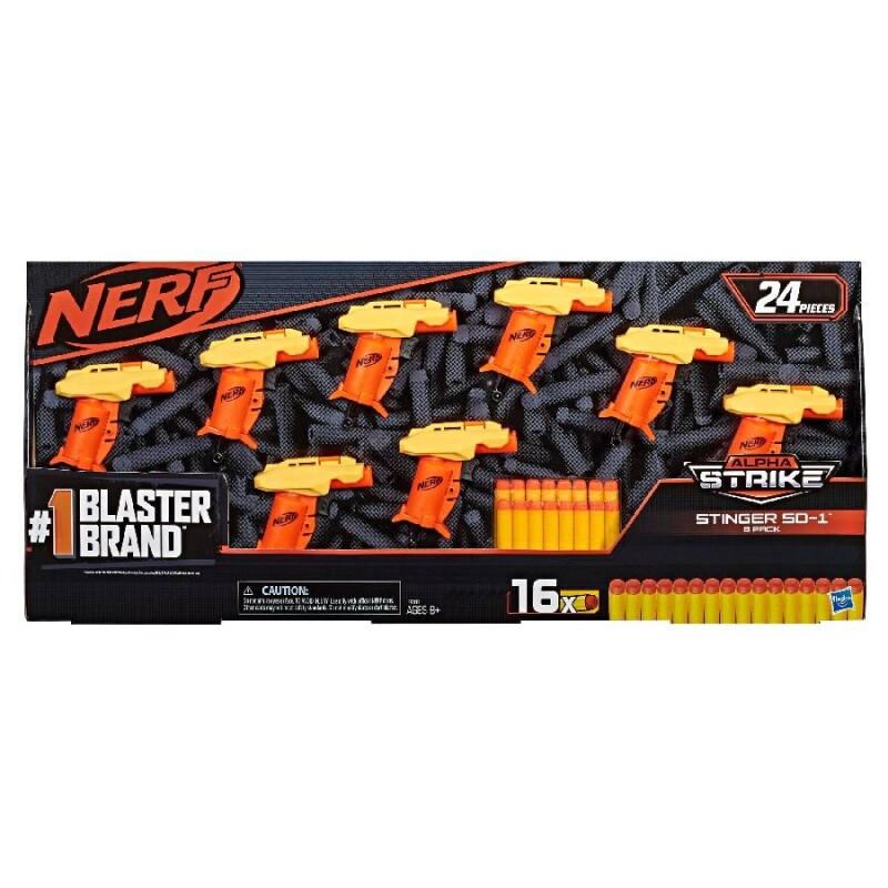 Nerf Alpha Strike Stinger SD-1 pack x8 Nerf Alpha Strike Stinger SD-1 pack x8