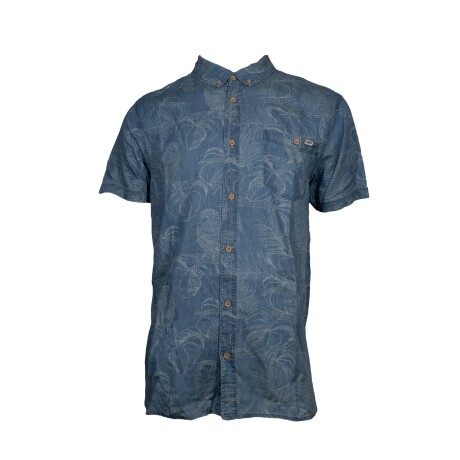 Camisa Reef de Hombre - MCAV1943AZUL AZUL