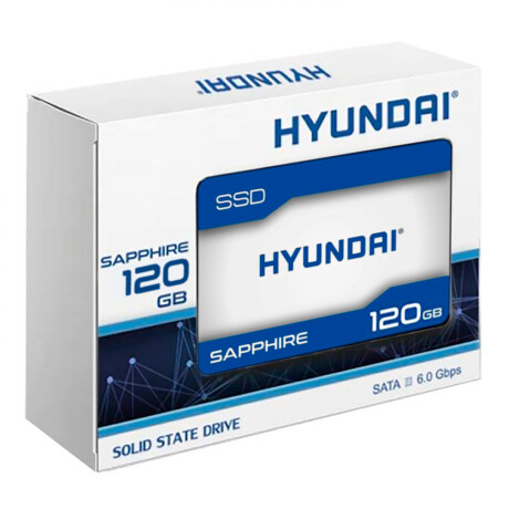Hyundai - Disco Sólido Sapphire C2S3T/120G - 120GB. 2.5". Sata Iii. 500MB/S Lectura / 300MB/S Escrit 001