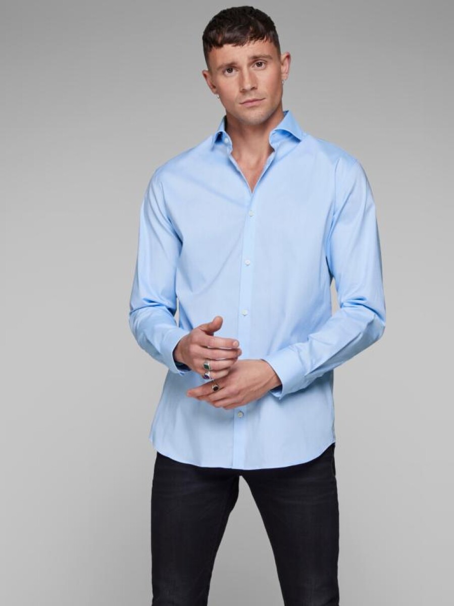 Camisa elegante regular fit - Cashmere Blue 