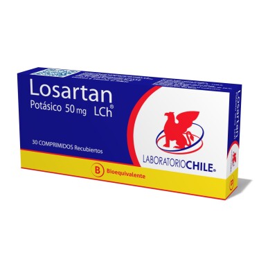 Losartan Potasico 50 Mg. 30 Comp. Teva Losartan Potasico 50 Mg. 30 Comp. Teva