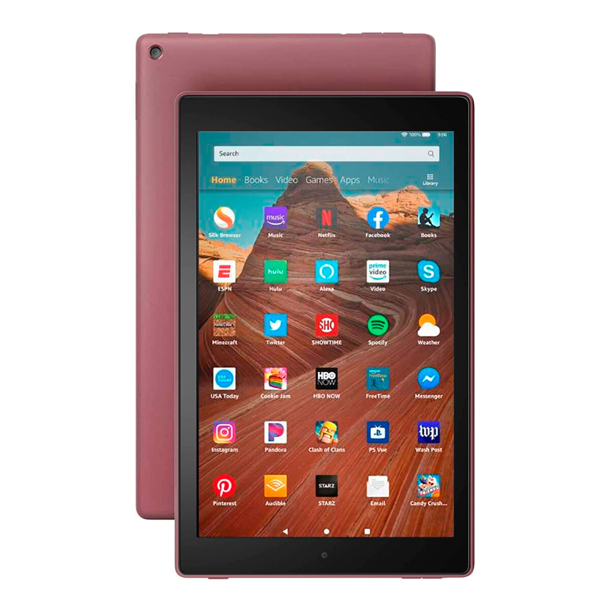 Tablet Amazon Fire Hd 10 32GB 2GB - ROJO 