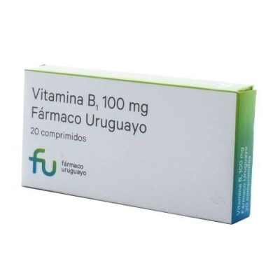 Vitamina B1 100 Mg. 20 Comp. Vitamina B1 100 Mg. 20 Comp.
