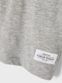 Camiseta manga corta Grey Melange