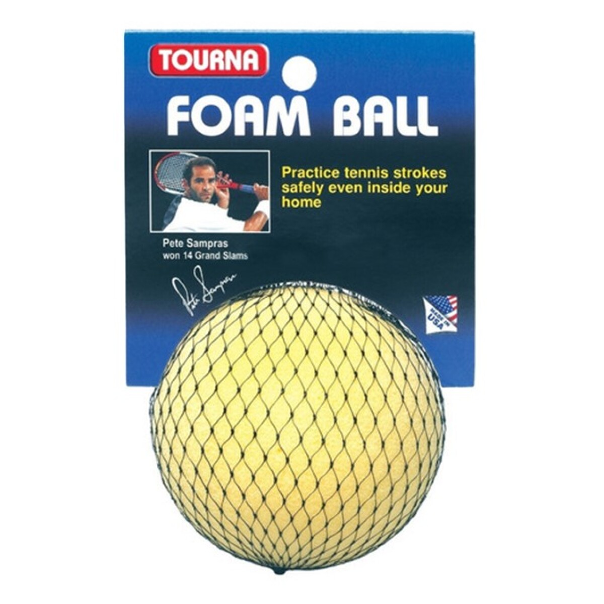 Pelota De Espuma Foam Tennis Ball Tourna - Amarilla 