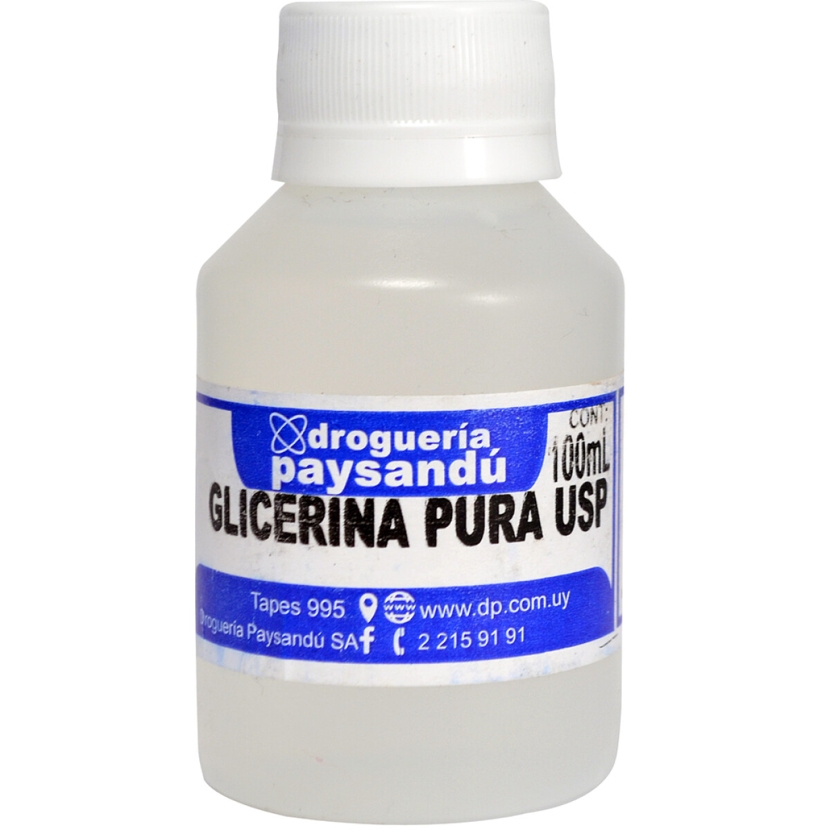 Glicerina Pura - 100 cc 