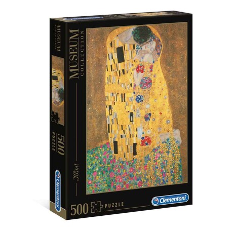 Puzzle Clementoni 500 piezas Museum El Beso Klimt 001