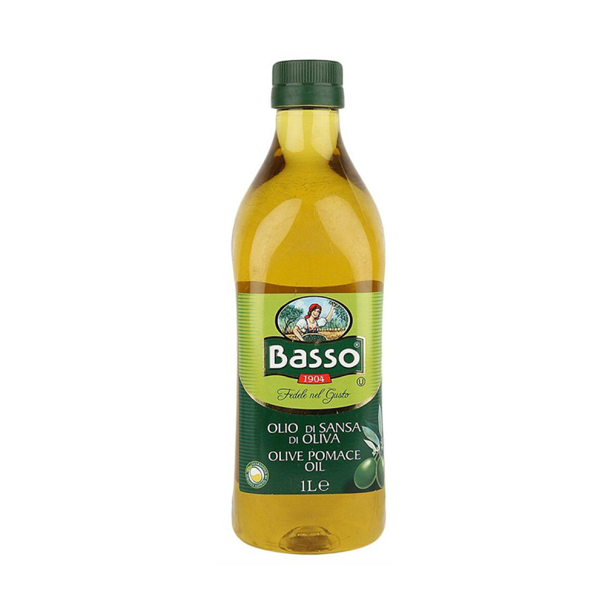 Aceite de Oliva BASSO POMACE Italiano 1 Litro 