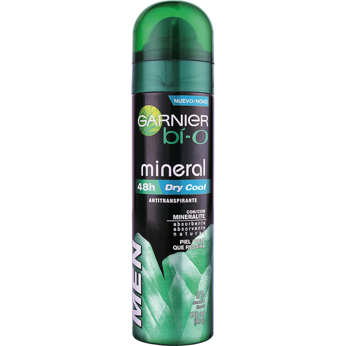 Desodorante en Aerosol Garnier Bío Mineral Dry Cool 150 ML 