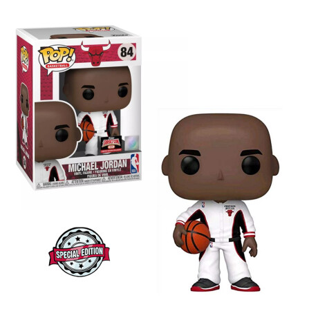 Michael Jordan Chicago Bulls (White Warmups) NBA [Exclusivo] - 84 Michael Jordan Chicago Bulls (White Warmups) NBA [Exclusivo] - 84