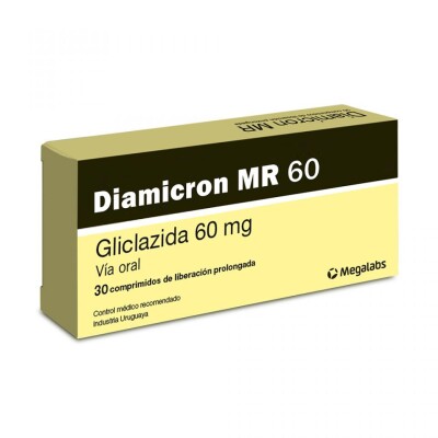 Diamicron Mr 60 Mg. 30 Comp. Diamicron Mr 60 Mg. 30 Comp.