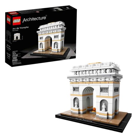 Lego Arquitectura Arco del Triunfo 386pzas Paris Francia 001