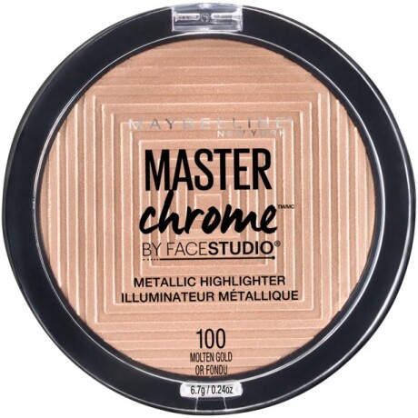 Iluminador Maybelline Master Chrome nº 100 Molten Gold