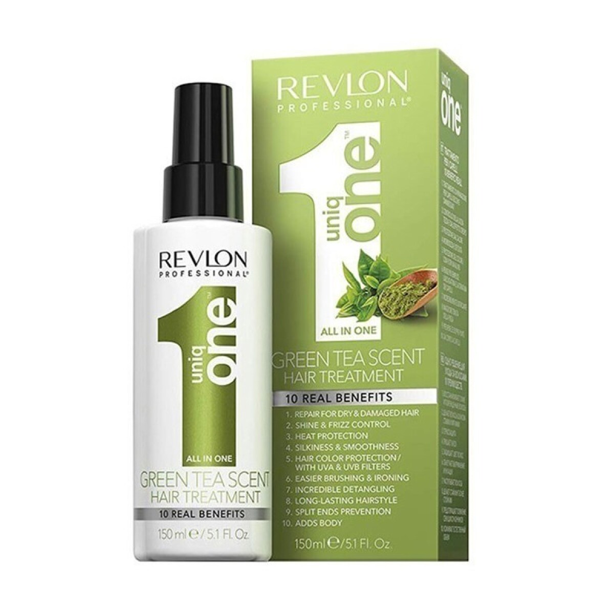 Spray Revlon Capilar One hair te verde tratamiento 150ml - 001 