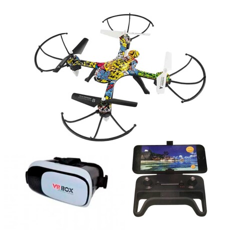 Drone a Control Remoto con Lentes de Realidad Virtual 001