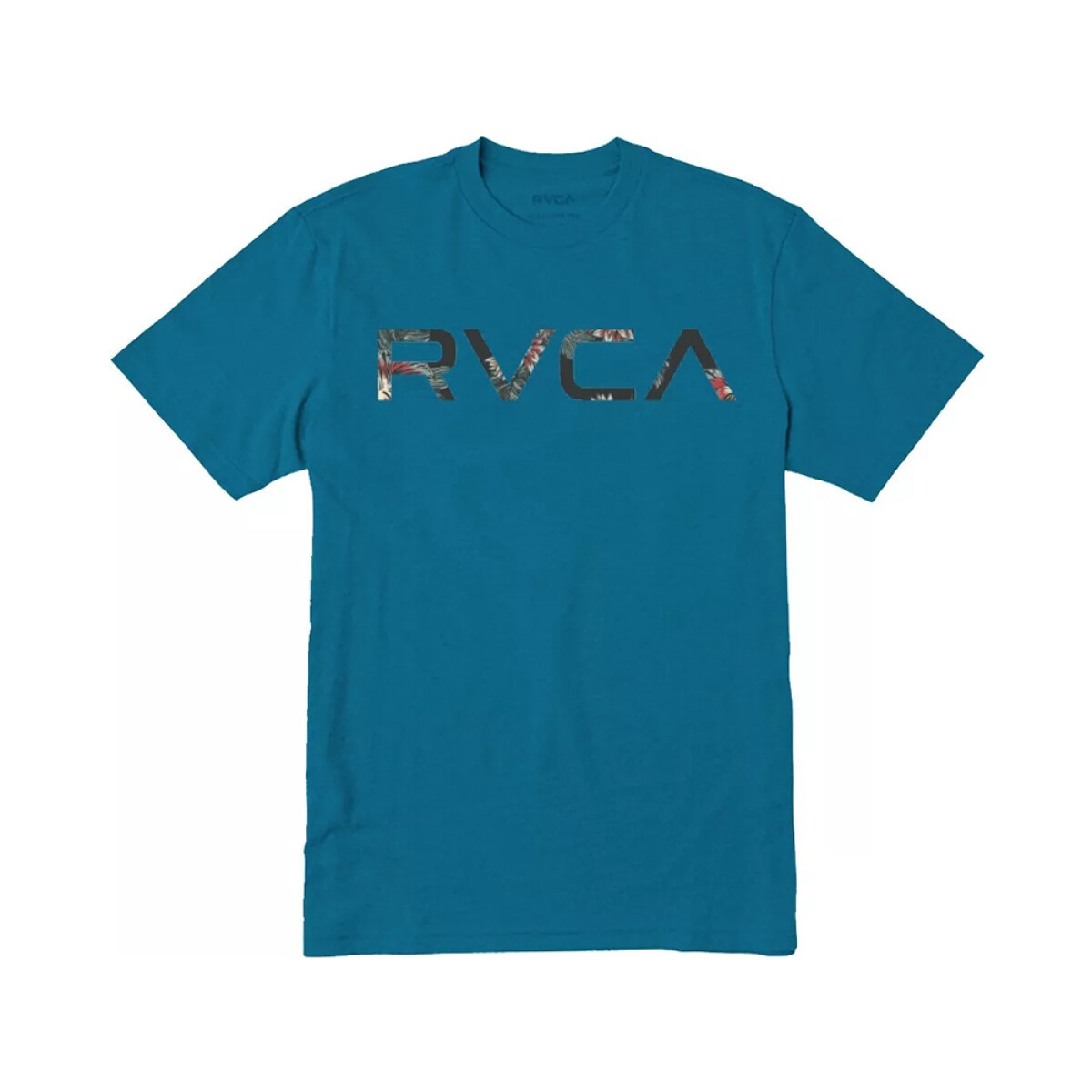 RVCA MCFLORAL SS - Blue 