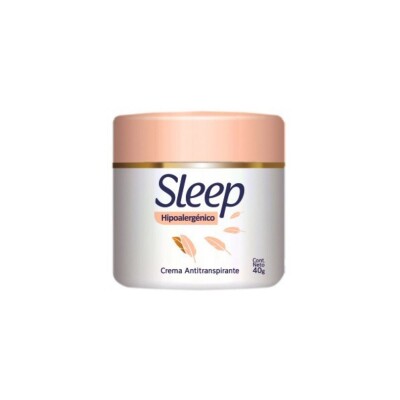 Crema Antitranspirante Sleep Hipolaergénico Piel Sensible 40 GR