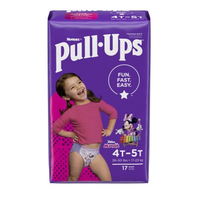 Pañales Huggies Pull-ups Girl 4t-5t 17 Uds. Pañales Huggies Pull-ups Girl 4t-5t 17 Uds.